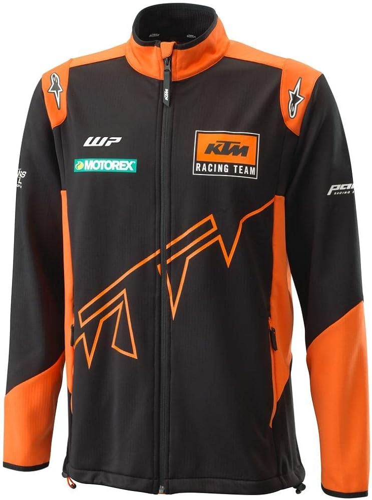 美品 KTM RACING TEAM ソフトシェルジャケット オレンジ/黒 XL s-l1200.jpg